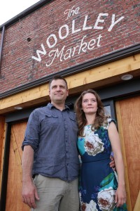 Will and Tahlia Honea—and a bushel of locals—will open the doors of The Woolley Market at the end of July, offering a blend of history and healthful foods, including local produce.